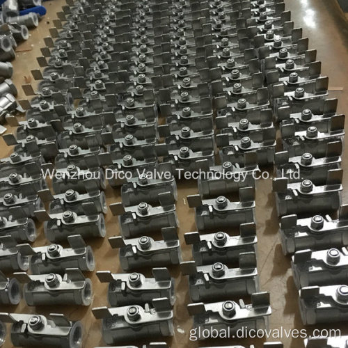 1Pc Flanged Ball Valve wenzhou 1PC Butterfly Handle Ball Valve Factory